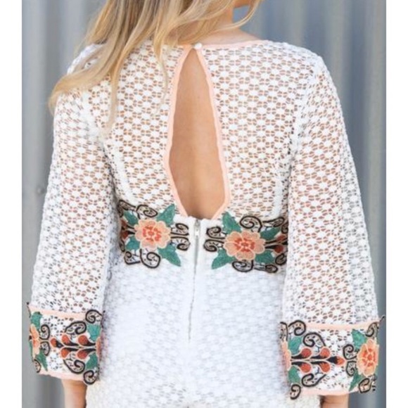 Ooh la luxe white romper - Picture 4 of 5